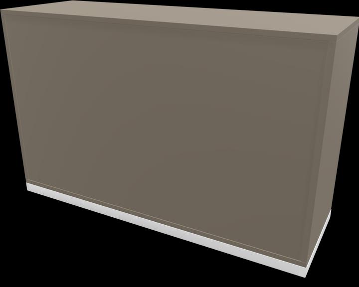 Actual product image Narbutas Choice sliding door cabinet (120 x 40 x 76 cm)