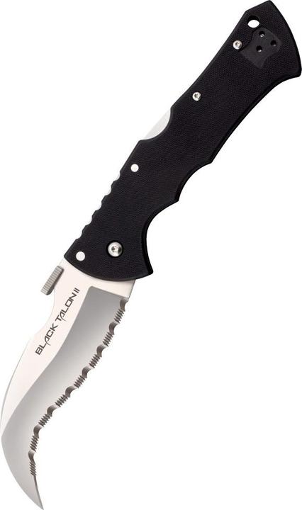 Produktbild Cold Steel Black Talon II S35VN Wellenschliff (10.20 cm)