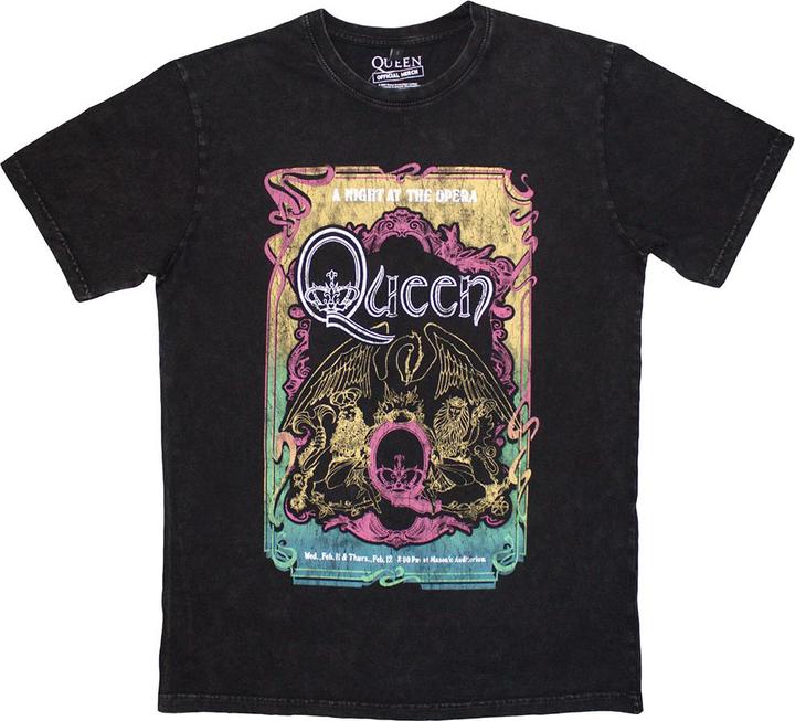 Queen A Night At The Opera Tour 76 Stone Wash