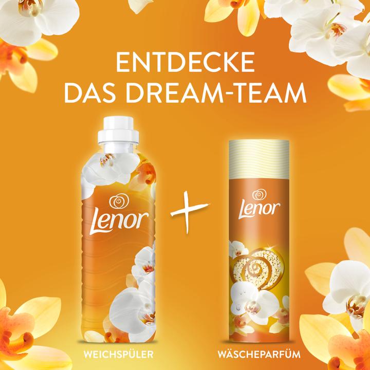 Actual product image Lenor Goldene Orchide (22 Washing cycles, Laundry beads)