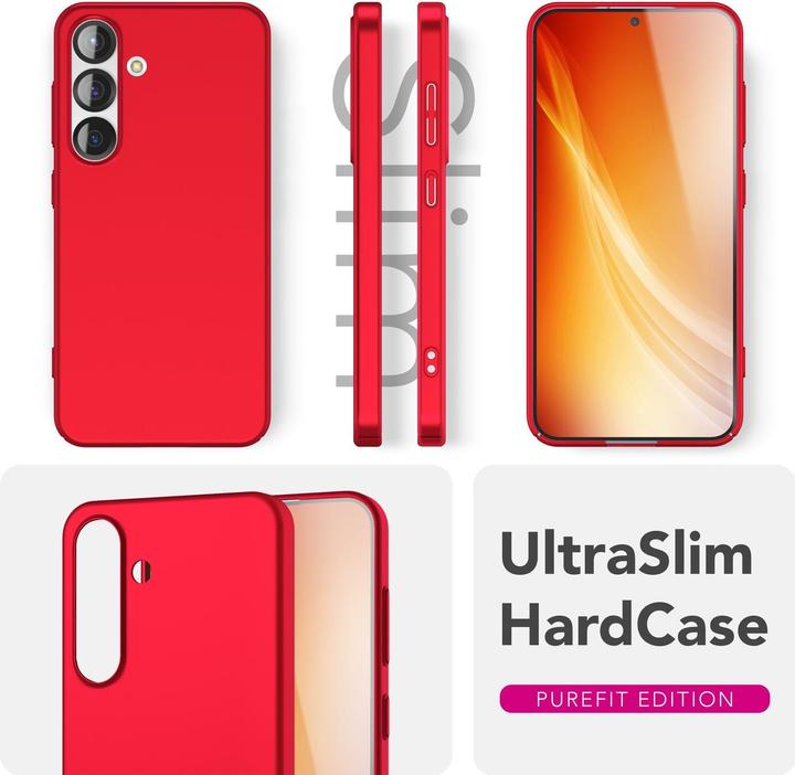 Immagine prodotto Nalia PureFit - Ultra Dünne 0,5mm Leichte Hülle - Slim Fit Hardcase (Samsung Galaxy S25)