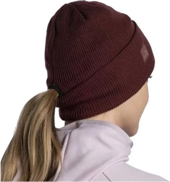 Produktbild Buff Crossknit Hat Solid Mahogany