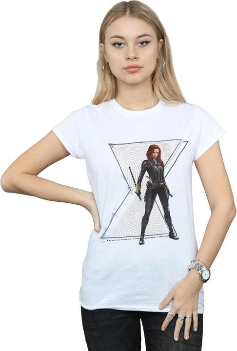 Produktbild Black Widow Film Natasha Logo Baumwolle TShirt (XXL)