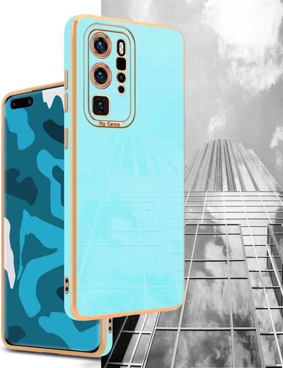 Image du produit Cadorabo Housse en TPU avec protection pour appareil photo pour Huawei P40 PRO / P40 PRO+ (Huawei P40 Pro+)