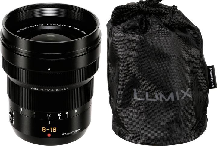 Image du produit Panasonic 8-18mm f/2.8-4.0 ASPH. (Micro Four Thirds, Micro Four Thirds)