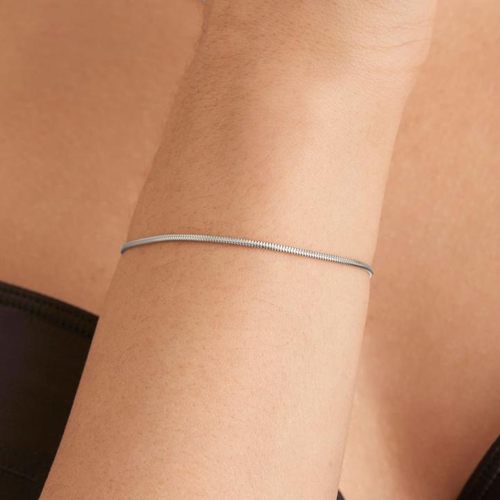 Immagine prodotto Ania Haie Bracciale Catena di serpenti in argento 925 (16.50 cm, Argento 925)