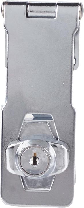 Actual product image Yale Y116B/115/BC hasp with integrated lock 41.4 mm key lock (1 pcs.)