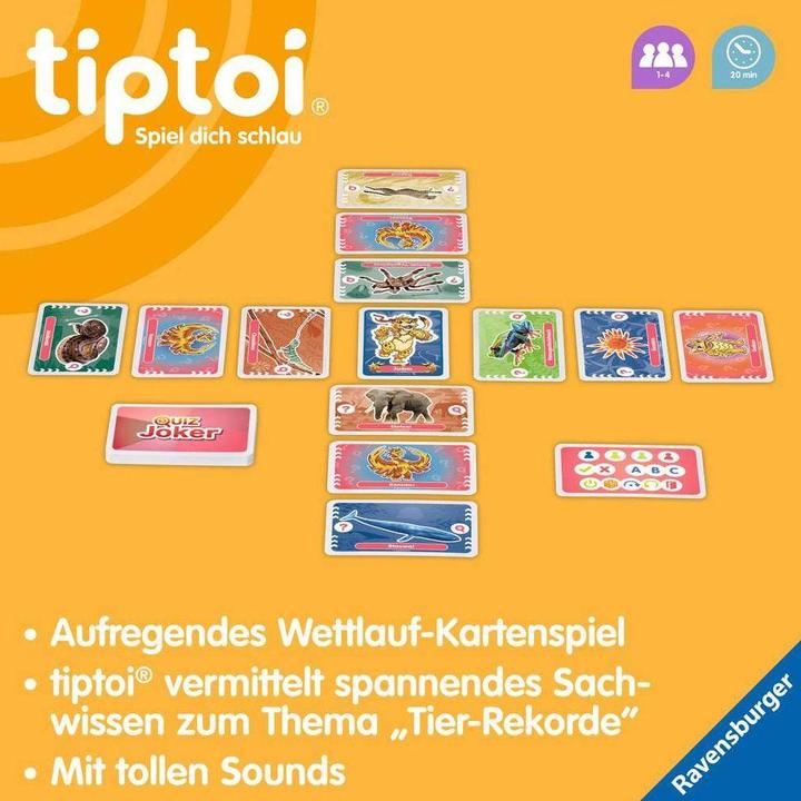 Image du produit tiptoi Quiz Records d'animaux (Allemand)