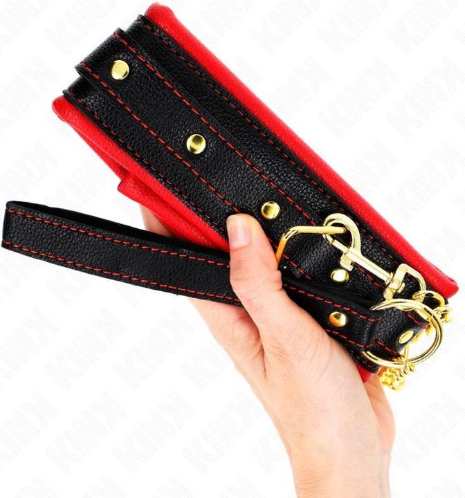 Image du produit Kink Collier Avec Bande En Simili Cuir éponge Modèle 2 Réglable 37-54 cm X 3 cm