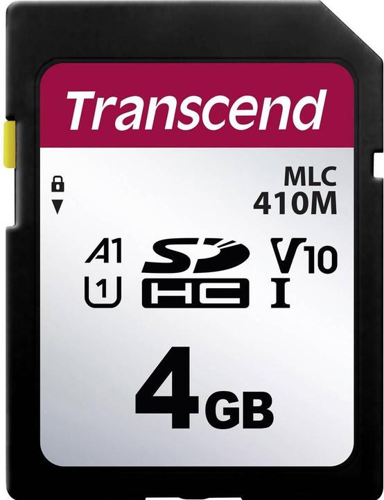 Immagine prodotto Transcend Scheda di memoria flash 410M (4 GB, SDHC, U1, UHS-I)