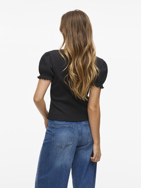 Actual product image Vila V-Ausschnitt Oberteil mit kurzen Ärmeln (XS)