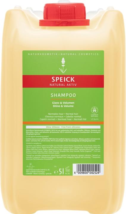 Image du produit Speick Natural Aktiv shampooing brilliance & volume (5000 ml, Shampoing liquide)