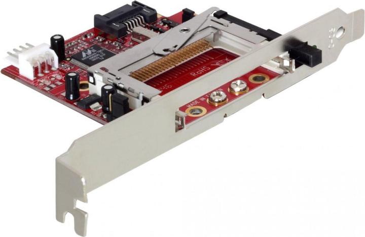 Actual product image Delock SATA Card Reader 3.5" to Compact Flash Type I / II and IBM Micro Drive (SATA)