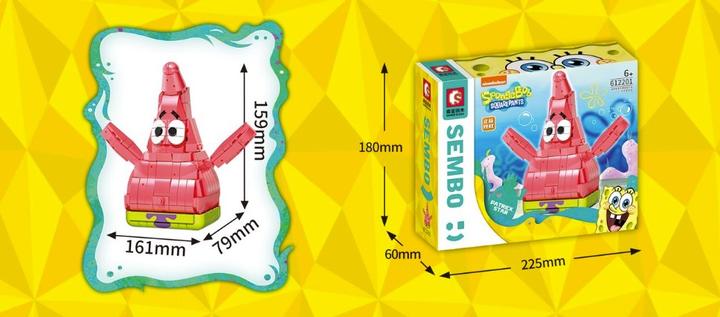 Actual product image Sembo SpongeBob - Patrick Star