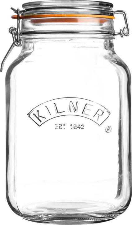 Produktbild Kilner Quadratisches Bügelverschluss Glas, 1,5 Liter (1.50 l)