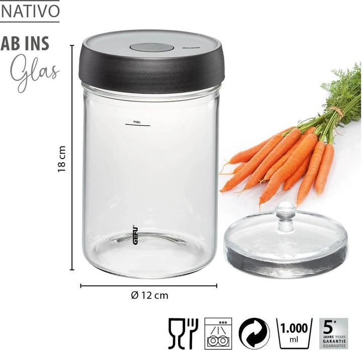 Image du produit GEFU Pot de fermentation Nativo (1 pcs, 1 l)
