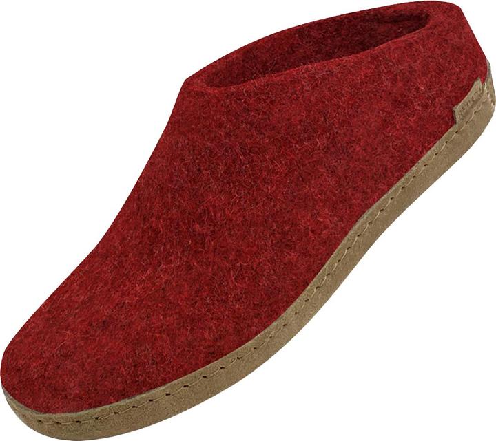 Produktbild Glerups Ledersohle Pantoffeln (48)