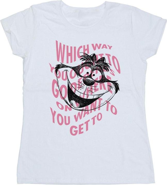 Image du produit Disney - T-shirt ALICE IN WONDERLAND CHESIRE CAT - Femme (M)