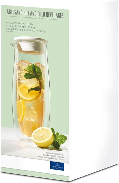 Actual product image Villeroy & Boch Glass carafe with lid Artesano Beverages (1 l)