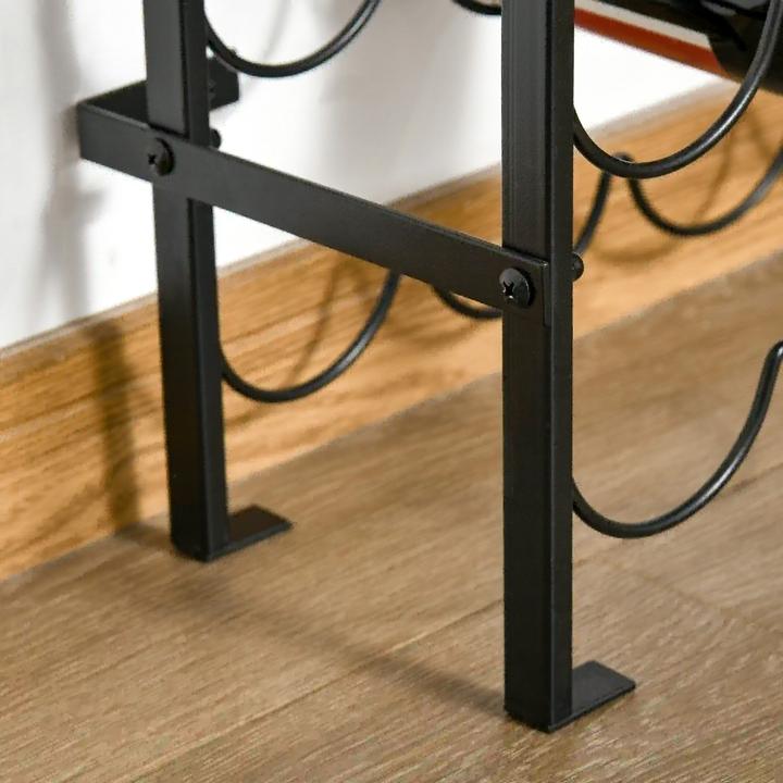 Produktbild Homcom Weinregal mit 10 Fächerebenen (63 x 20.5 x 118 cm)