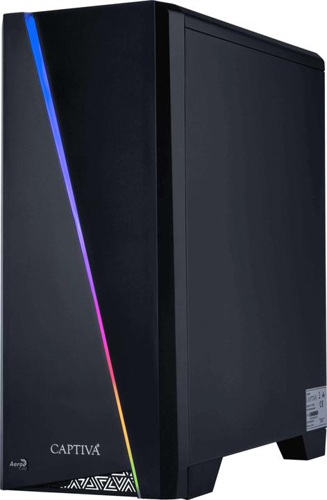 Actual product image Captiva PC Advanced Gaming R85-891 (Ryzen 7 5700X/RTX3060 12GB GDDR6/SSD 1TB/32GB/WLAN/Windows 11 Home 64-b (AMD Ryzen 7 5700X, 32 GB, 1000 GB, GeForce RTX 3060)