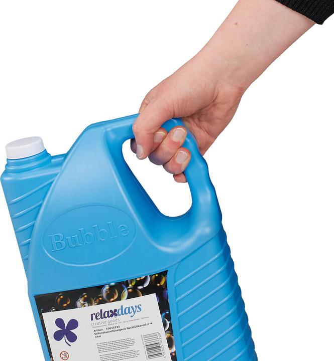 Produktbild Relaxdays Seifenblasen-Nachfüllkanister