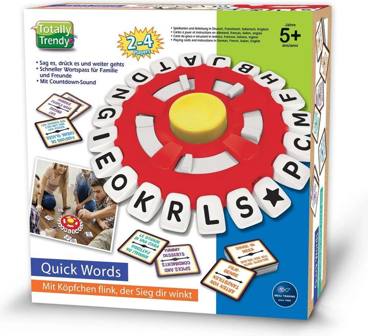 Produktbild Totally Quick Words (Italienisch, Deutsch, Englisch, Französisch)
