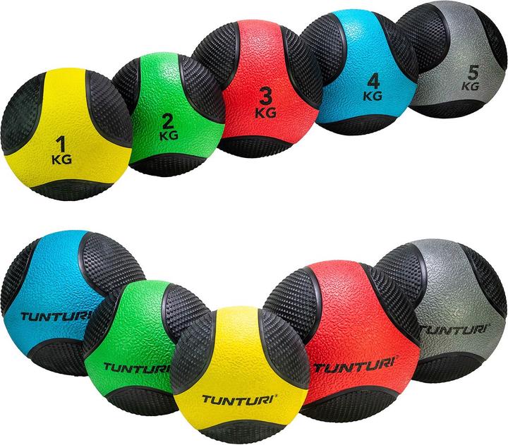 Produktbild Tunturi PVC Medizin Ball (5 kg, 230 mm)