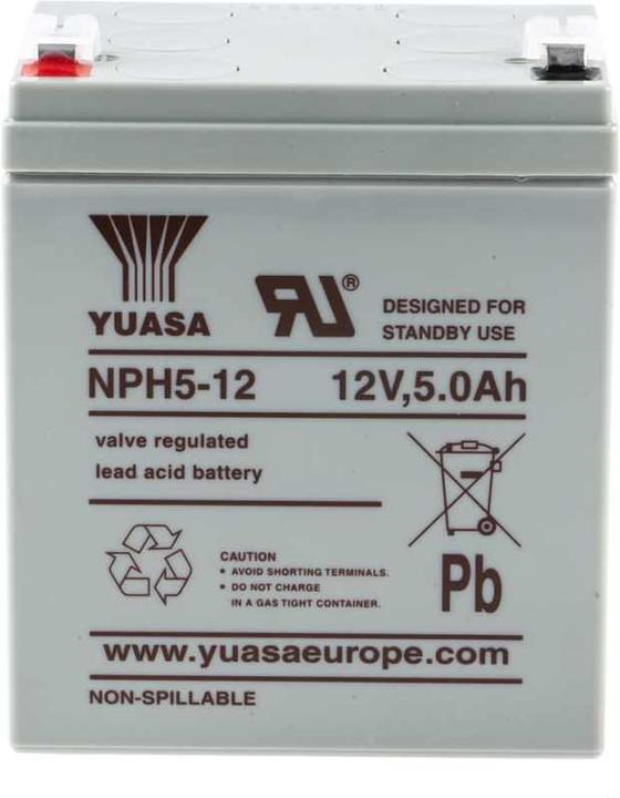 Produktbild Yuasa NP sealed lead acid battery (12 V, 5000 mAh)