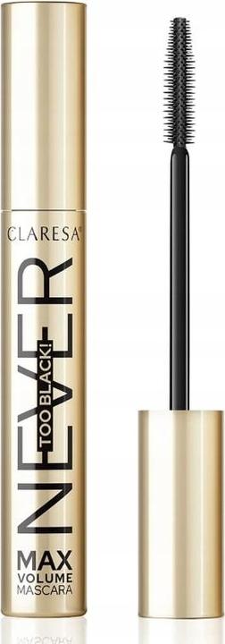 Claresa Niemals zu schwarz! Superschwarze Wimperntusche für mehr Volumen