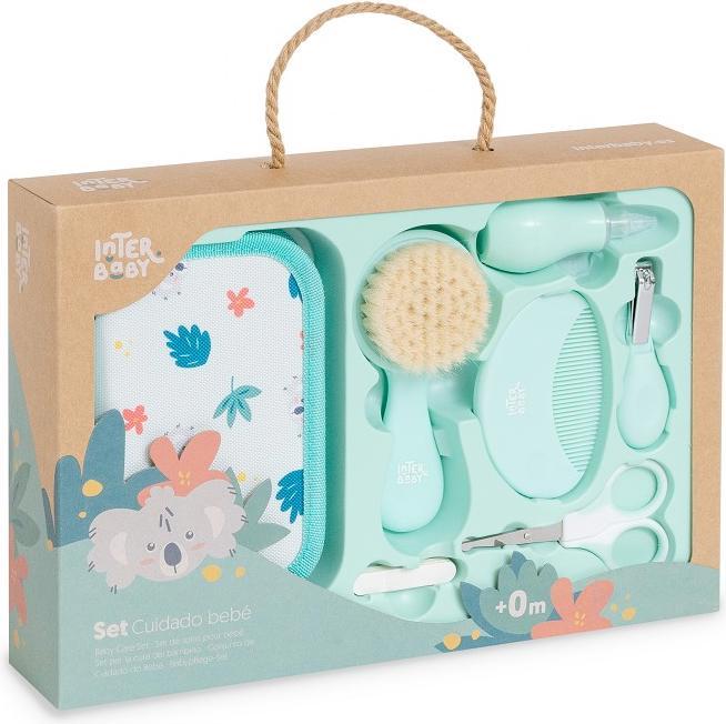 Interbaby Kit Neceser (Kamm+Kamm+Scissors) - Grün