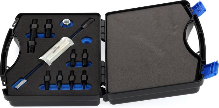 Produktbild Gedore 1.81/K-12 Gewindeadapter-Satz mit Gleithammer 700 g, 11-teilig