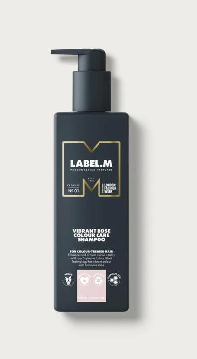 Immagine prodotto Label.M Shampoo professionale Vibrant Rose Colour Care 1000 ml (1000 ml, Shampoo liquido)