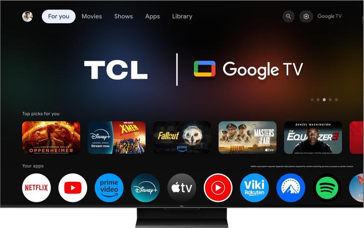 Immagine prodotto TCL 65C765 (65", QLED, 4K, 2024)
