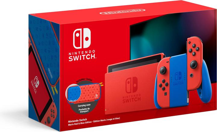 Produktbild Nintendo Switch - Mario Red & Blue Edition