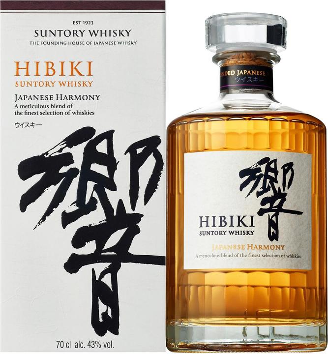 Suntory Hibiki Japanese Harmony (Miscelato Whisky, Whisky giapponese, 1 x 70 cl)