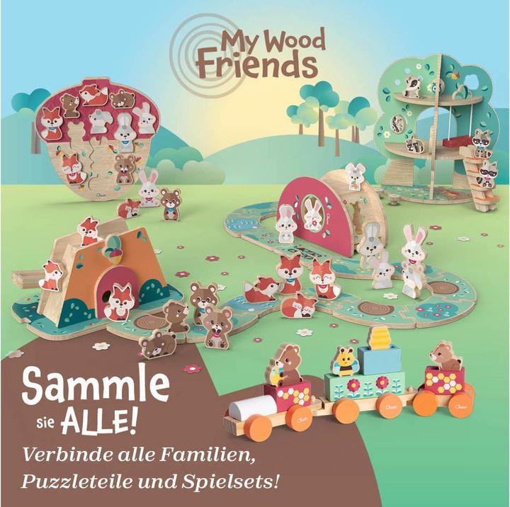 Immagine prodotto Chicco My Wood Friends - Teddy'S Train