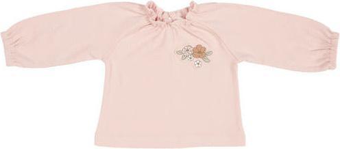 Produktbild Little Dutch T Shirt langärmlig mit Bestickung Soft Pink (86)