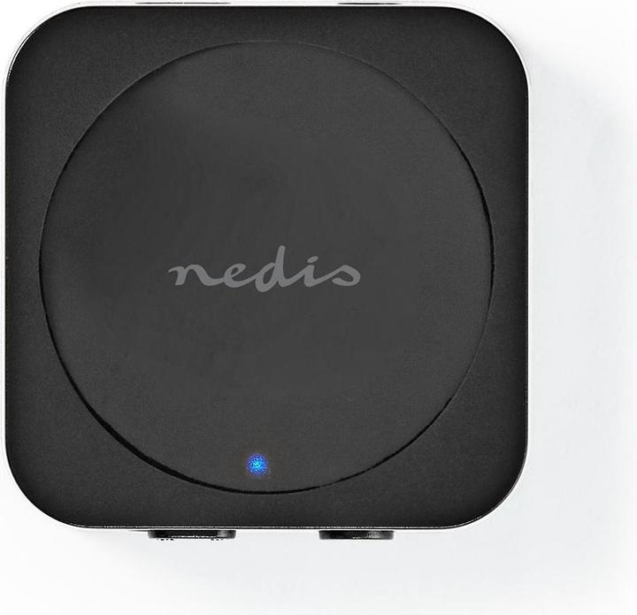 Actual product image Nedis Bluetooth Transmitter Receiver Bluetooth Transmitter Receiver Connection Input: 1x AUX Connect (Transmitter & Receiver)