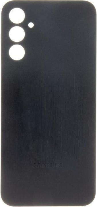 Actual product image Samsung A145 Galaxy A14 4G Back Cover Black (Service Pack)