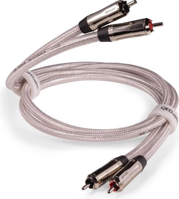 Actual product image QED SIGNATURE AUDIO 40 1m - High End RCA cable (2 pieces) (1 m, Cinch)
