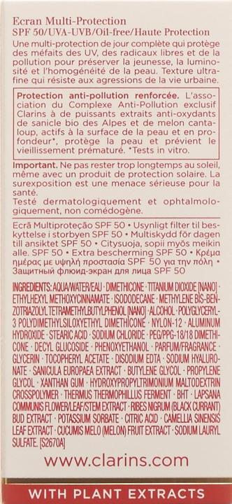 Immagine prodotto Clarins UV Plus Ecran Multi-Protezione Ecran (Crema solare, SPF 50, 30 ml, 58 g)