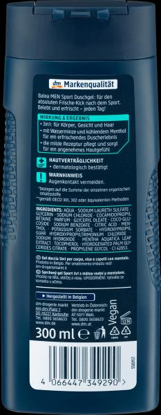 Produktbild dm Balea MEN Balea Männer, Sportduschengel, 300 ml (300 ml)