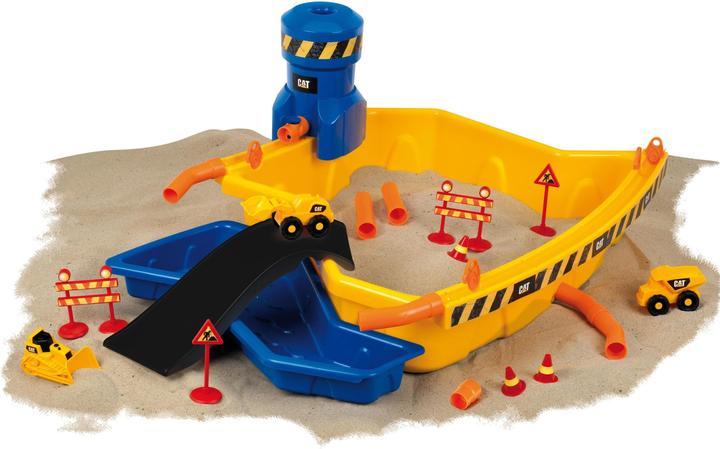 Theo Klein Cat - Sandbaustelle Mega I Sand- und Wasserbecken