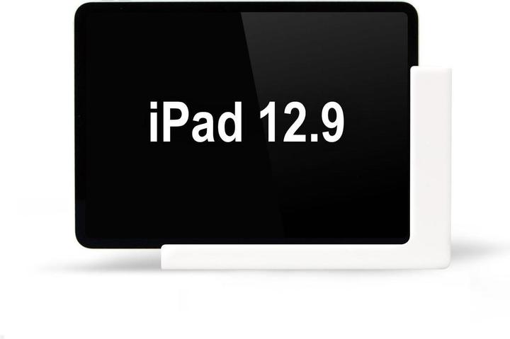Produktbild TabLines TWP006W Wandhalterung für iPad Pro 12.9 (3./4. Gen.), weiss