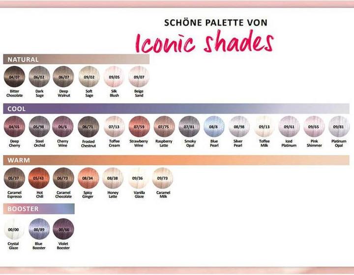 Actual product image Wella Shinefinity (Caramel, Espresso, 05/37 Light Brown Gold Brown)