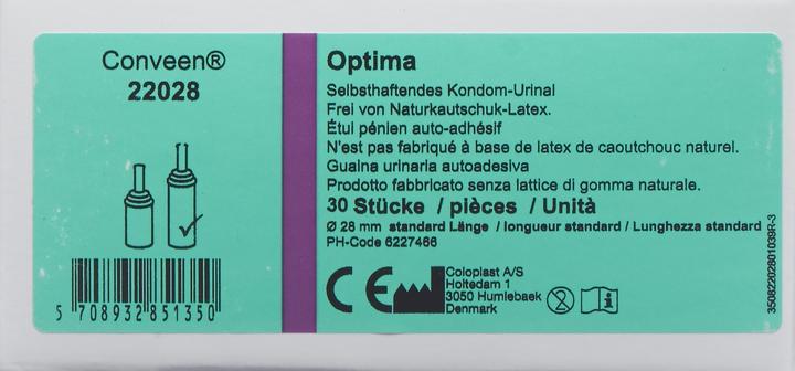 Produktbild Conveen Optima Standard Kondom Urinal 28mm/8cm (30 Stk) (30 x, Normal)