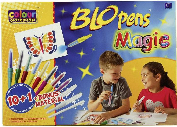 Actual product image Malinos Blopens Airbrush Pens (Multicoloured, 10 x)