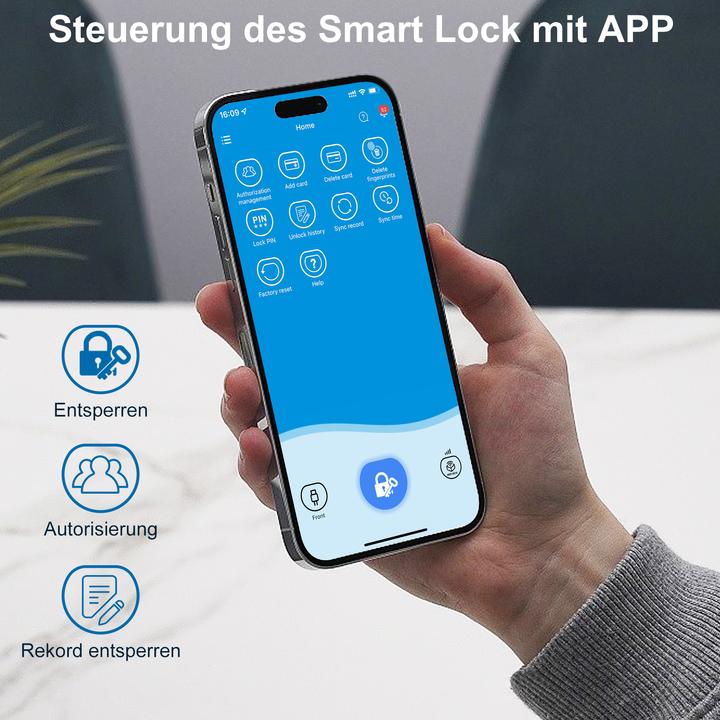 Produktbild Welock SECBN51 (Bluetooth, Smartphone, Schlüsselkarte, Fingerabdruck)