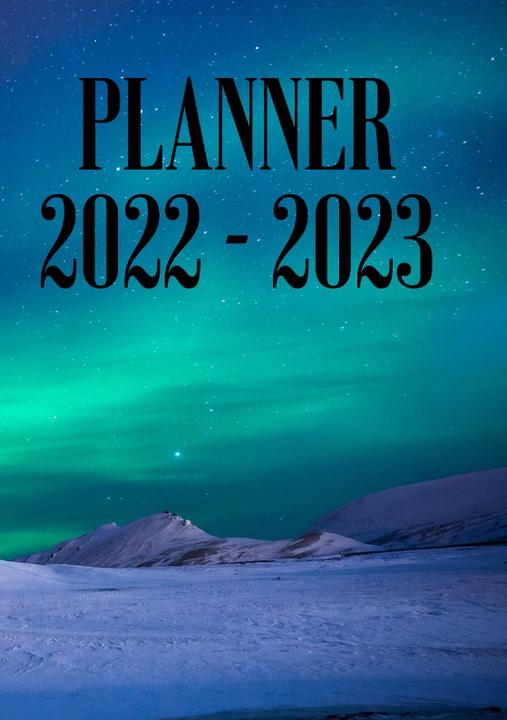 Actual product image Appointment planner annual calendar 2022 - 2023, appointment calendar DIN A5 (A5)